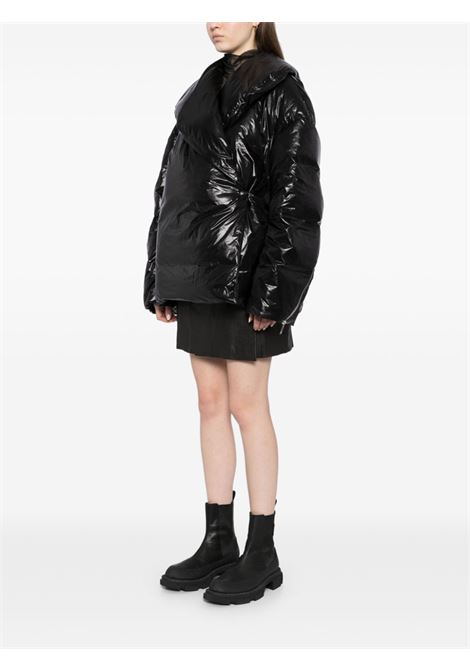 Black shine-finish padded jacket Helmut lang - women HELMUT LANG | O06HW401001